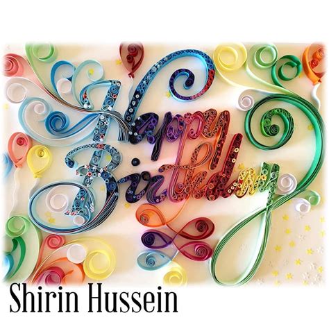 Happy Birthday Quilling Ideas Quilling Flowers Quilling Patterns