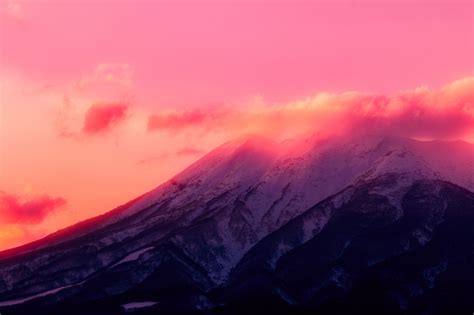 Wallpaper Sunset Clouds Mountains 2189x1459 Riper 1978355 Hd
