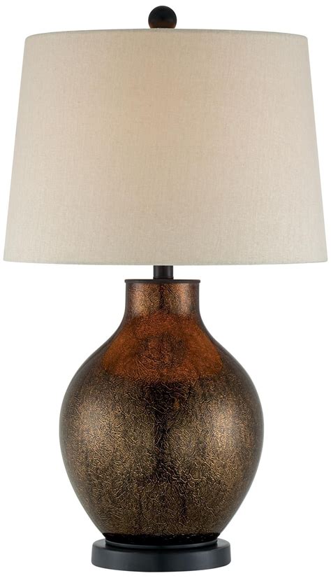 Copper Crackle Glass Jug Base Table Lamp T5733 Lamps Plus Lamp