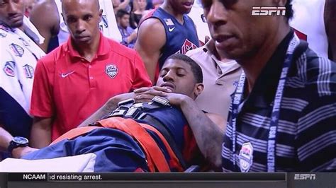 In preparation for the 2014 fiba world cup, team usa held an intrasquad scrimmage at the mack center on unlv's campus. Paul George suffers a serious leg injury during USA ...