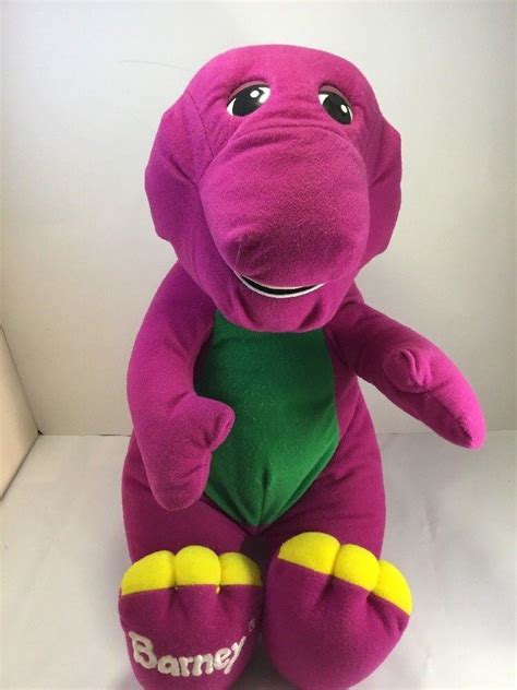 Playskool Barney Talking Dinosaur Stuffed Plush 1996 71245 Interactive