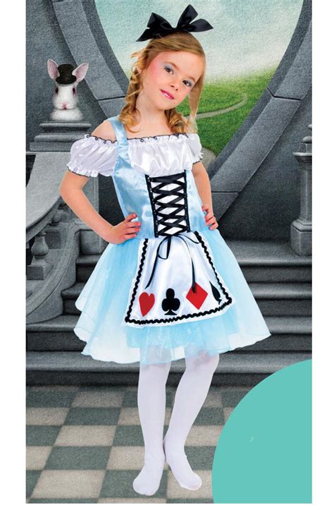This is mostly due to the original illustrations of the first edition by john tenniel and their subsequent repetition with minimal alterations. Toddler Girls Alice in Wonderland Halloween Costume ...