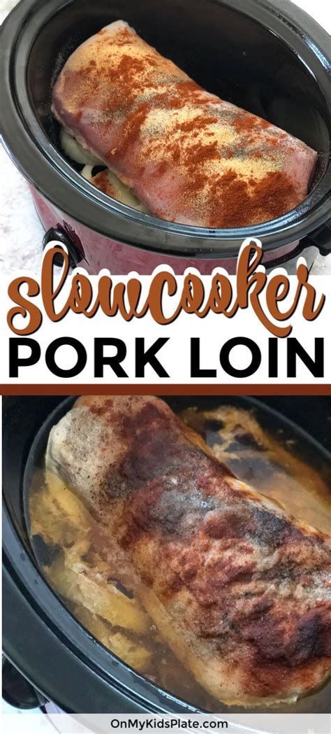 Healthier recipes, from the food and nutrition experts at eatingwell. Super Simple Boneless Pork Loin In The Crockpot | Recipe ...