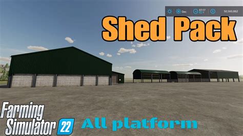 Shed Pack Mod For All Platforms On Fs22 YouTube