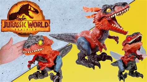 Jurassic World Ultimate Supreme Pyroraptor Uncaged Fire Dinosaur Epic Toy Unboxing So Cool