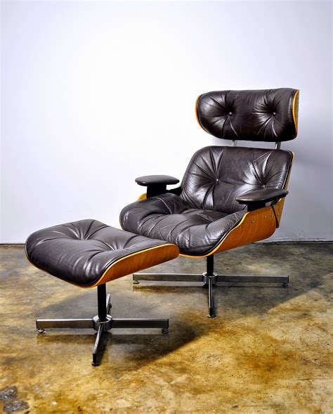 Eames for herman miller high back leather lounge chairs. SELECT MODERN: Eames Leather Lounge Chair & Ottoman