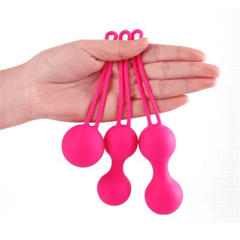 Pcs Set Tighten Vagina Kegel Balls Silicone Stimulator Clitoris Massage Ball Beads Sex Toys For