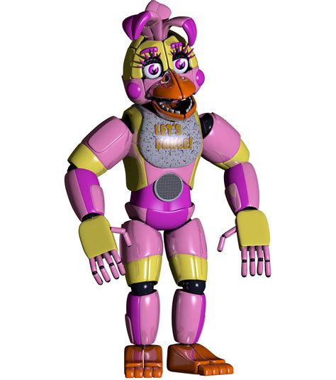 Funtime Chica Full Body Hand Wip Not Done Fivenightsatfreddys