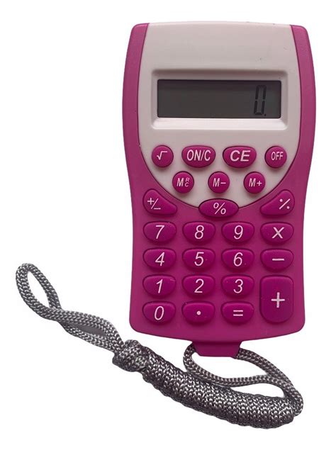 Kit Mini Calculadora De Bolso Colorida Dígitos Kenko Mercado Livre