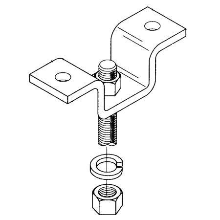 Cooper B Line Ceiling Hanger Bracket Sb Byz Tessco