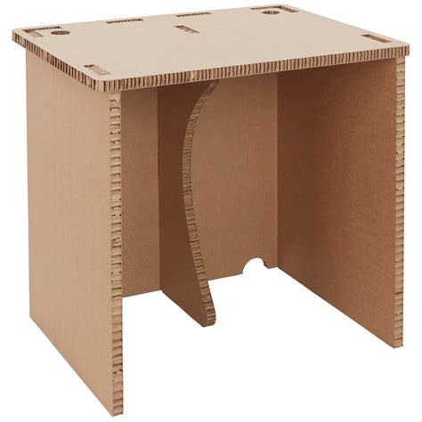 Pop Up Cardboard Home Office Desk Computer Desks