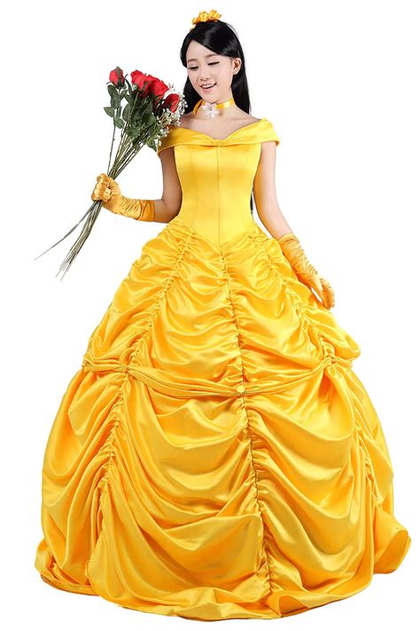 Princess Belle Dress Adults These Costumes And Accessories Are Fancy