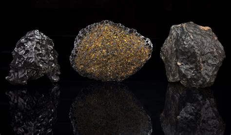 In approximate order of decreasing plagioclase abundance. blog-3-types-meteorites-750 - Aerolite Meteorites