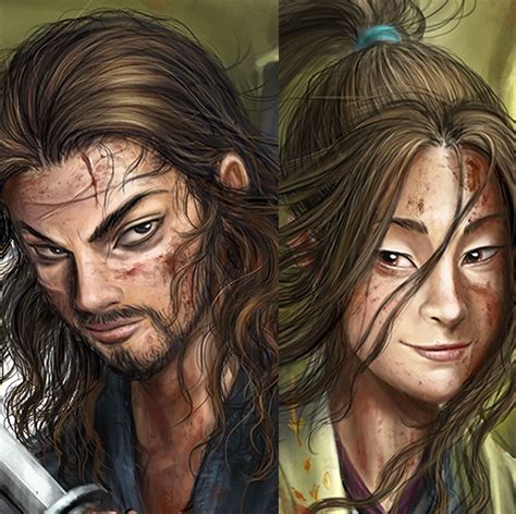 Miyamoto Musashi E Sasaki Kojiro Dani Mota On Artstation At