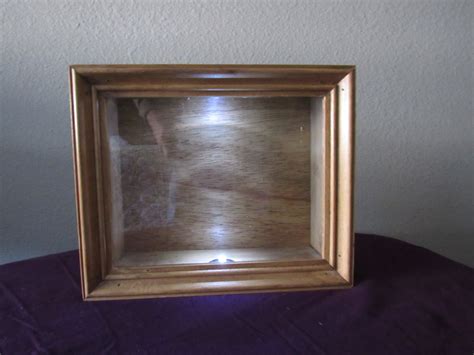 8 X 10 Shadow Box With Led Light Etsy