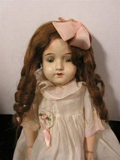 Antique Effanbee Mary Jane Doll Composition 20 Fully Ball Jointed Circa 1920s 2056728518