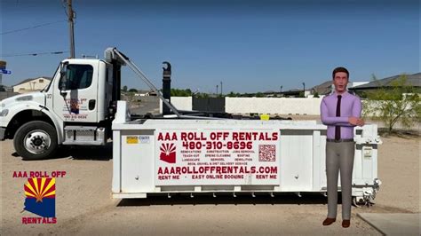 Local Dumpster Rental Mesa Az Aaa Roll Off Rentals 480 310 8696