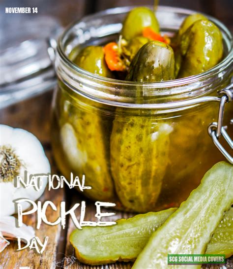Scg Social Media Covers Banners National Pickle Day November 14