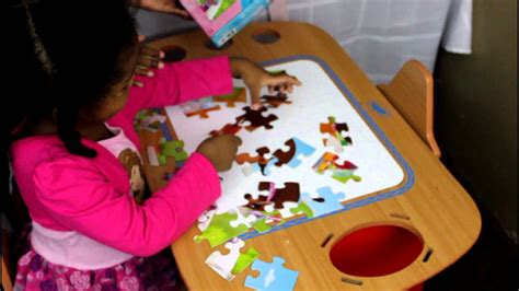 What are the best printable crossword puzzles for kids? 5 yr old puts together puzzle SUPER FAST - YouTube