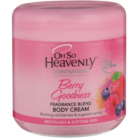 Oh So Heavenly Classic Care Body Cream Berry Goodness 470ml Clicks