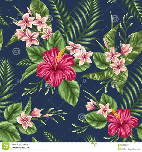 Select all of the squares and fill them with the background color of your pattern. Floral seamless pattern stock vector. Illustration of ...