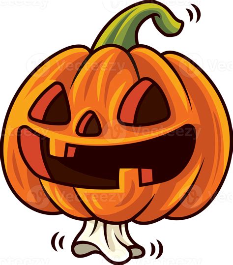 Pumpkin Cartoon Character Illustration 14635115 Png