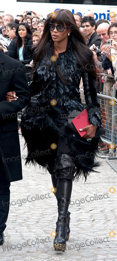 Photos And Pictures Naomi Campbell Arriving At The Memorial Service