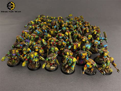 40k Orks Reinforcements Minis For War Painting Studio