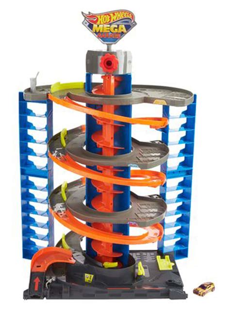 Hot Wheels City Mega Garage Playset With Storage For Over Cars Ages