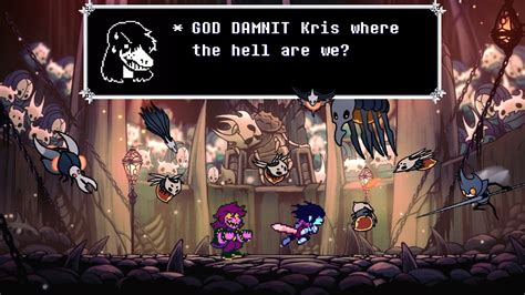 God Damnit Kris Where The Hell Are We Deltarune Youtube