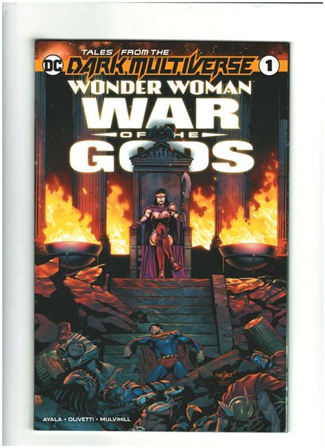 Tales From The Dark Multiverse Wonder Woman War Of The Gods 1 Nm 9
