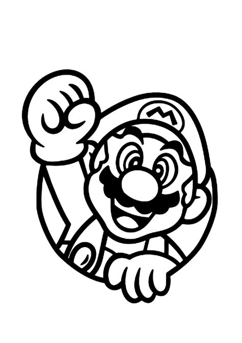 Mario Bros Para Colorir Imprimir Desenhos