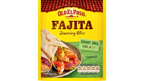Fajita Seasoning Mix Smoky Bbq Mexican Food Old El Paso