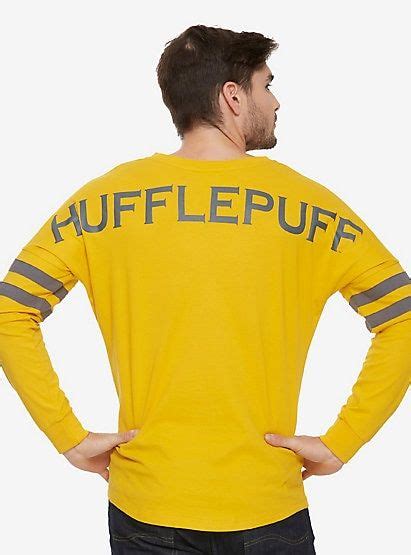 Harry Potter Hufflepuff Hype Jersey Boxlunch Exclusiveharry Potter