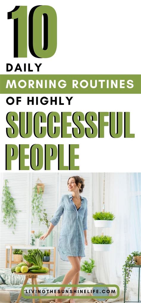 10 Daily Morning Routines Of Highly Successful People Successful