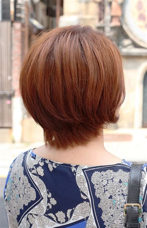 Short+wedge+hairstyles | pin 2012 backview wedge hairstyle back view haircut short on pinterest. Back View Of Short Auburn Bob Hairstyle Hairstyles Ideas ...