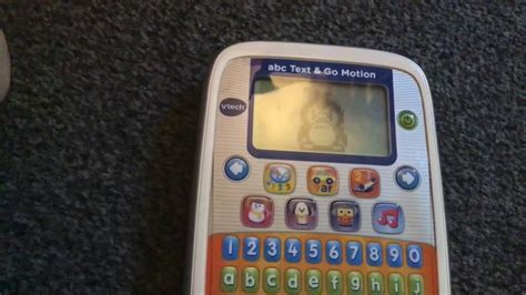 Text And Go Classic Vtech Toy Youtube