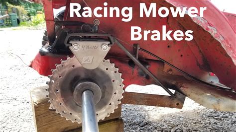 Racing Mower Build Disc Brake Youtube