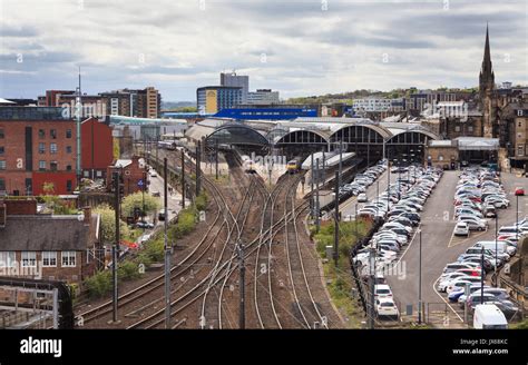 A View Of Newcastle Central Station The Station Built In 1850 Is A