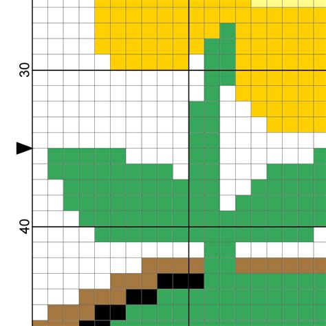 Use 2 strands of thread for cross stitch. Sunflower Cross Stitch Pattern - Daily Cross Stitch