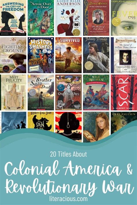 20 Titles About Colonial America And The Revolutionary War Literacious
