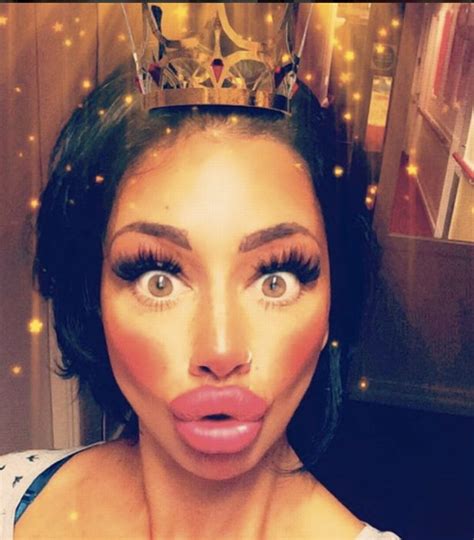 single mum addicted to lip fillers splashes out more than £1 600 on her enormous pout mirror