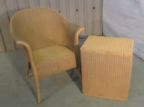 Antiques Atlas Lusty Lloyd Loom Chair And Matching Laundry Basket