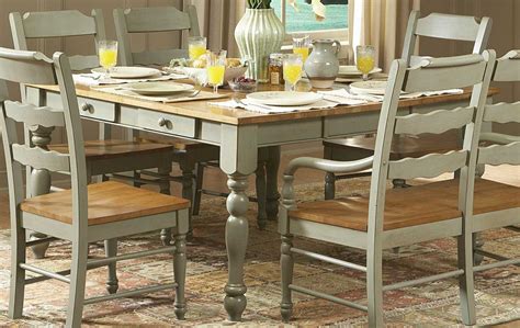 A dining room table is an important part of your home. Homelegance Sedgefield Dining Table with Drawers-Green ...