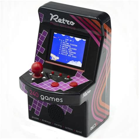 Red5 Retro Mini Arcade Game Machine For Kids Handheld T 240 Built In