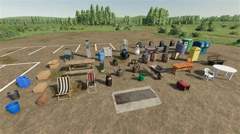 Pakiet przedmiotów do umieszczania v Farming Simulator Mod FS Mody