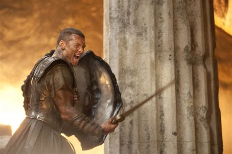 Perseus Intensely Holds His Sword And Shield Clash Of The Titans Pics