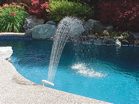 Poolmaster Pool And Spa Waterfall Fountain For In Ground And Above