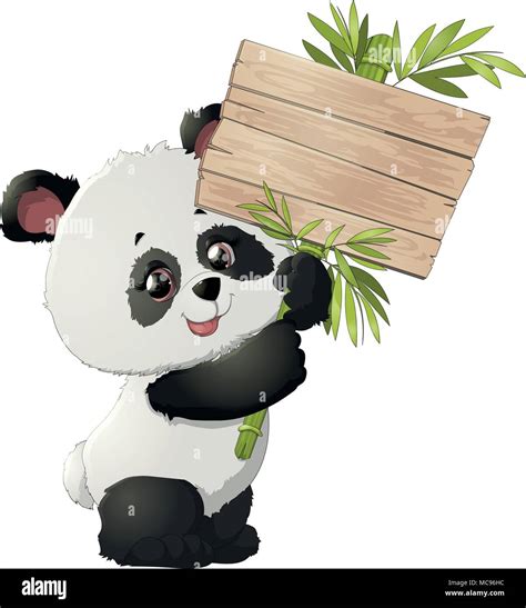 Cute Panda Bear Illustrations Stock Vector Image And Art Alamy