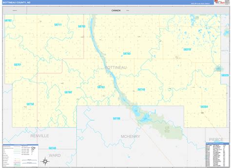 Map Books Of Bottineau County North Dakota